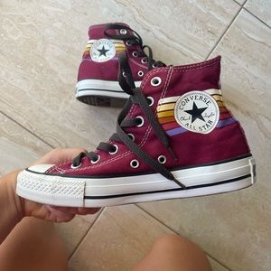 Red Converse Sneakers